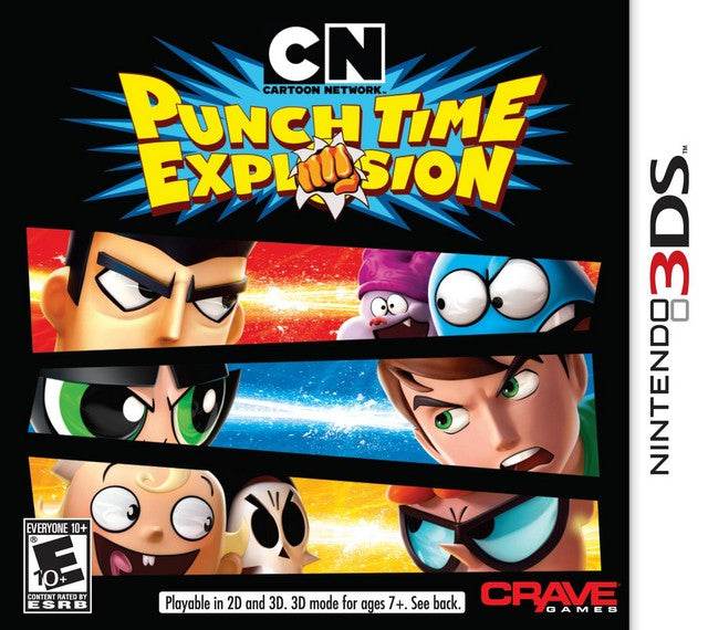 Cartoon Network: Punch Time Explosion (Nintendo 3DS) - Game Manual Only