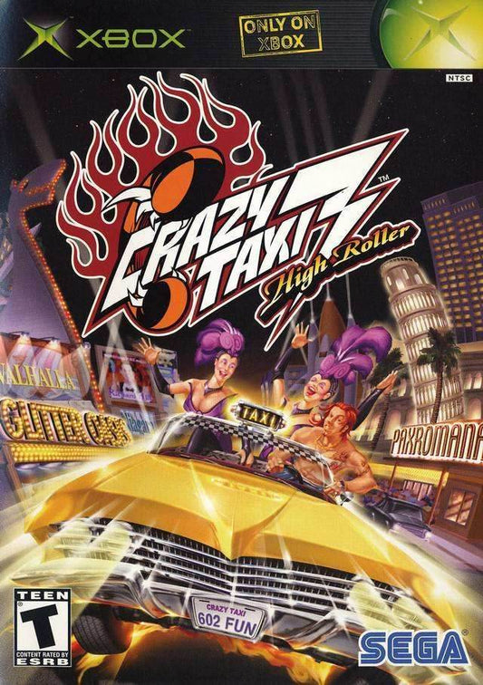 Crazy Taxi 3: High Roller (Xbox) - Game Manual Only