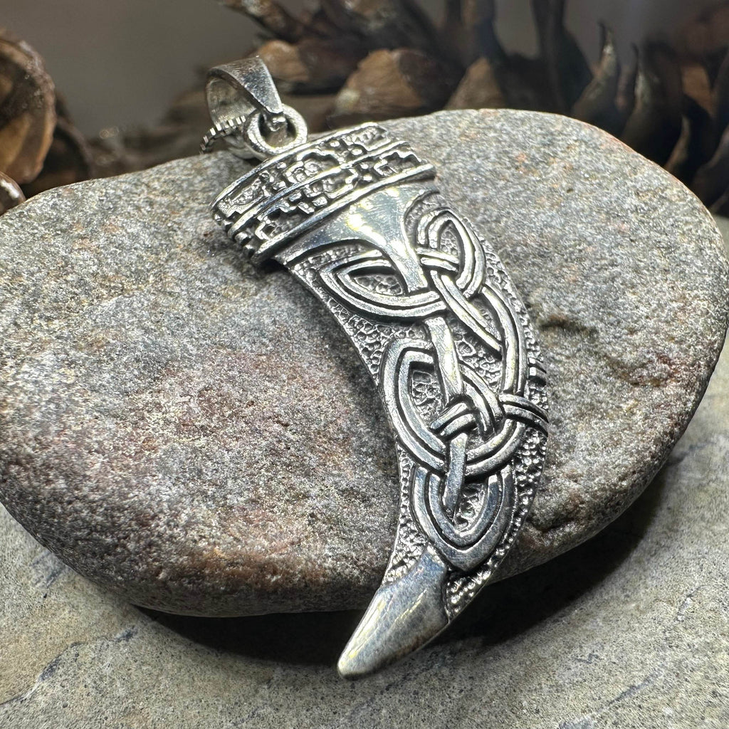 Celtic Wolf Claw Necklace - 