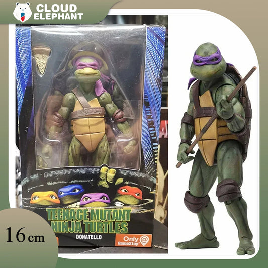 16cm Neca Figure Ninja Turtle Anime Figures 1990 Film Version Limited Edition Model Figurine Collection Desktop Decoration Gifts