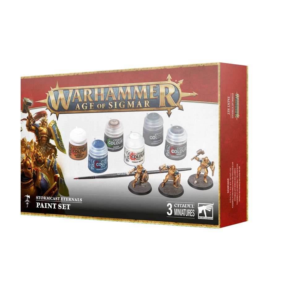 Warhammer: Age of Sigmar - Stormcast Eternals Paint Set - 