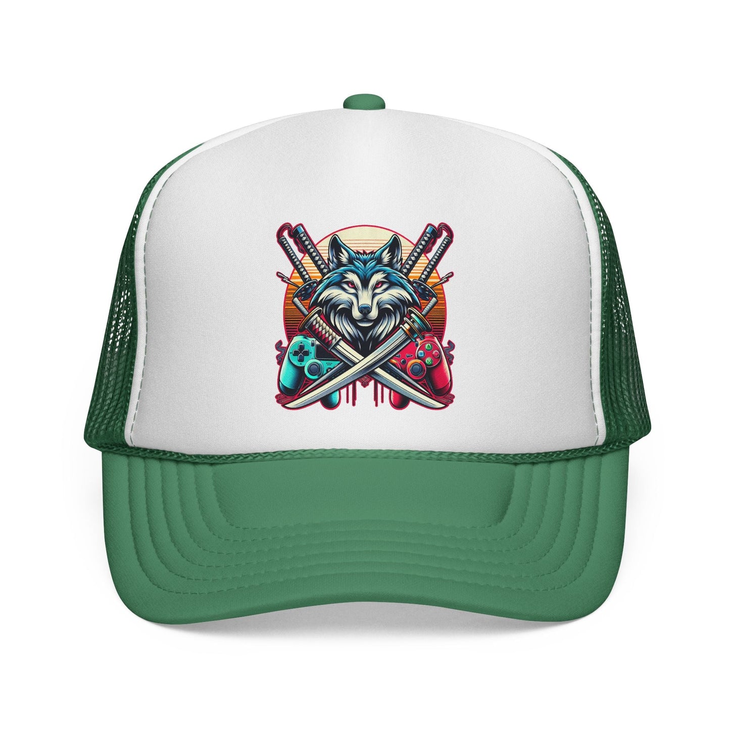 The Wolf Gamer Trucker Cap