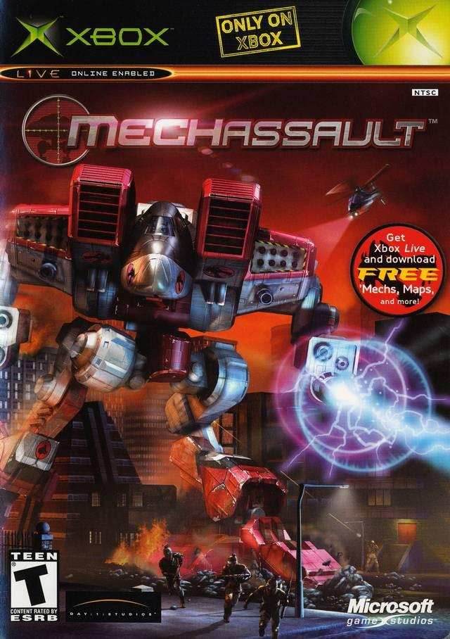 MechAssault (Xbox) - Game Manual Only