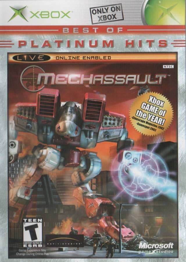 MechAssault (Platinum Hits) (Xbox) - Complete - Good