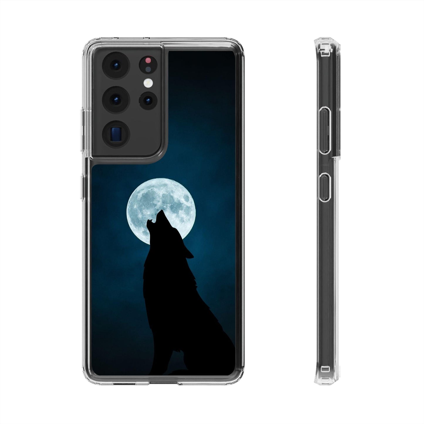 Full Moon and Wolf Clear Cases