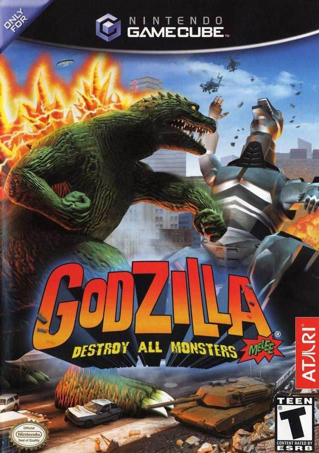 Godzilla: Destroy All Monsters Melee (Gamecube) - Game Manual Only