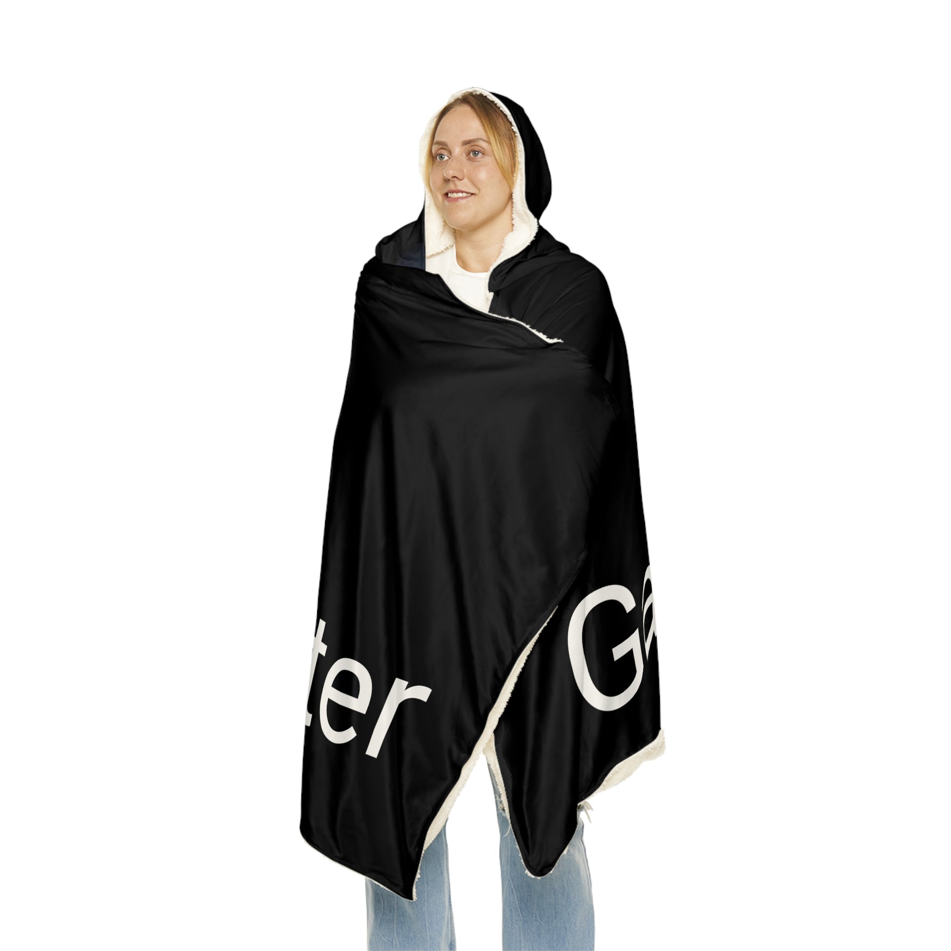 Game Master with dice Snuggle Blanket-DungeonDice1