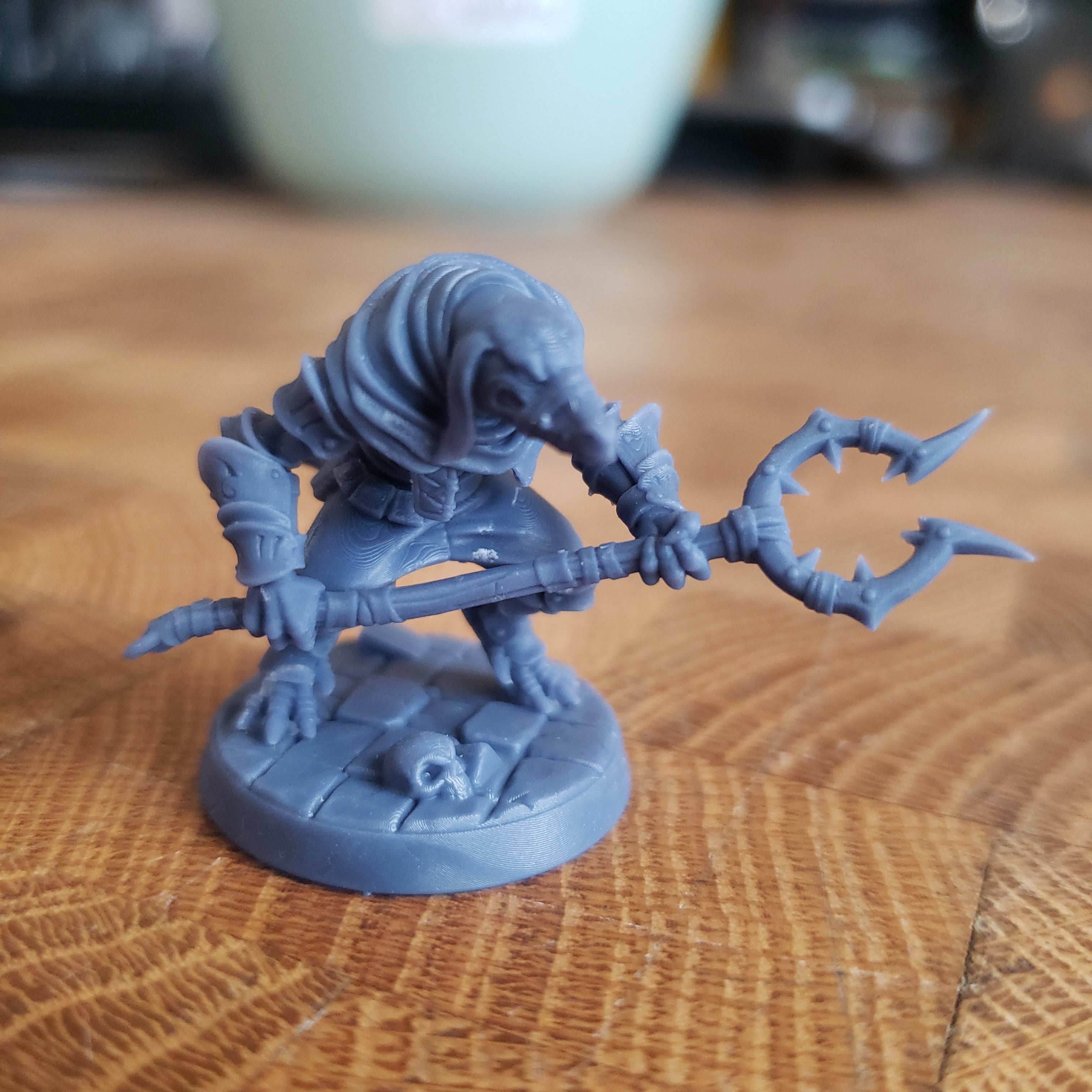 Setrek Kobold (Base Sculpt C) - W/ Mancatcher Staff