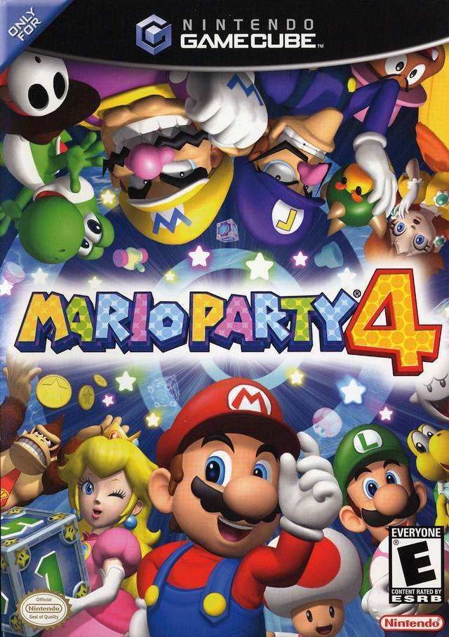 Mario Party 4 (Gamecube) - Game Manual Only