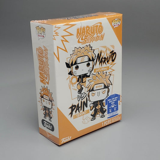 FUNKO Pop Naruto Shippuden Unisex T-Shirt SZ XS Naruto vs Pain Boxed Tee - 