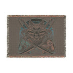 Xp wolf gamer warrior Woven Blanket