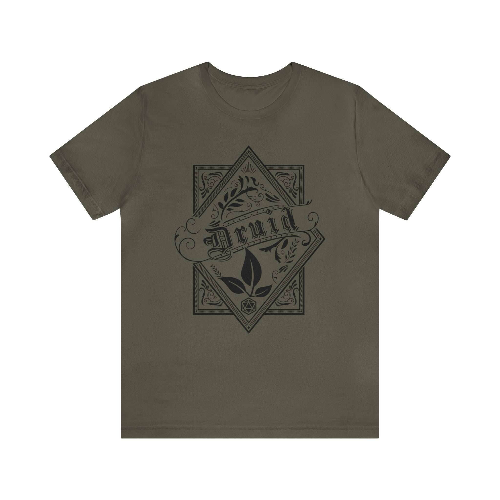 Druid Class Shirt - Army / S