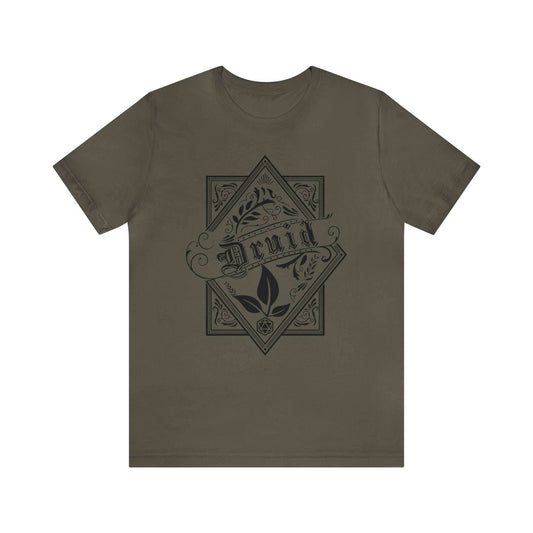 Druid Class Shirt - Army / S