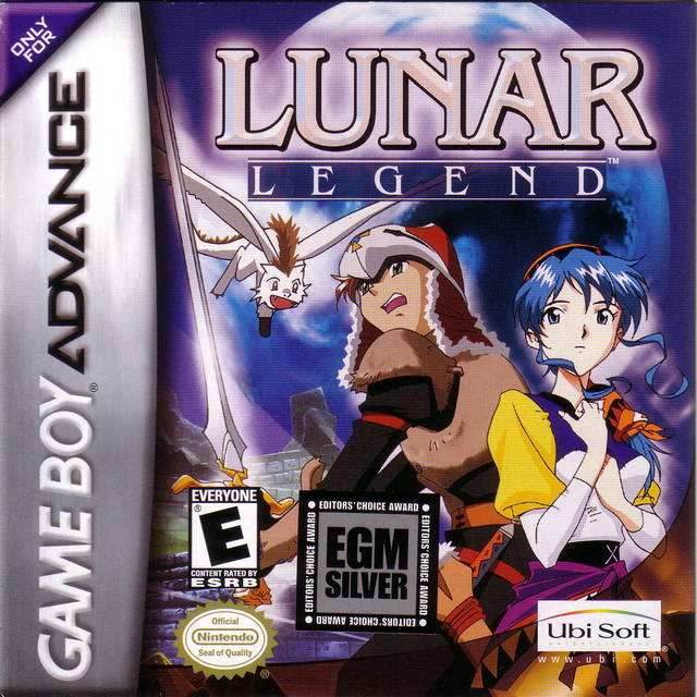 Lunar Legend (Gameboy Advance) - Game Manual Only