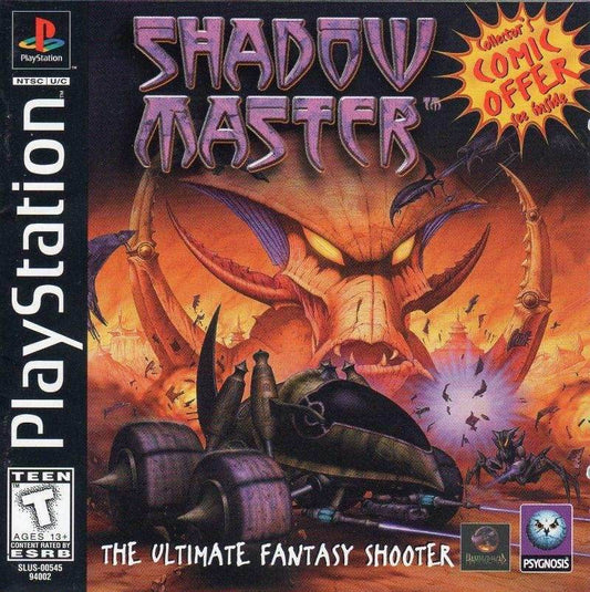 Shadow Master (Playstation) - Game Manual Only