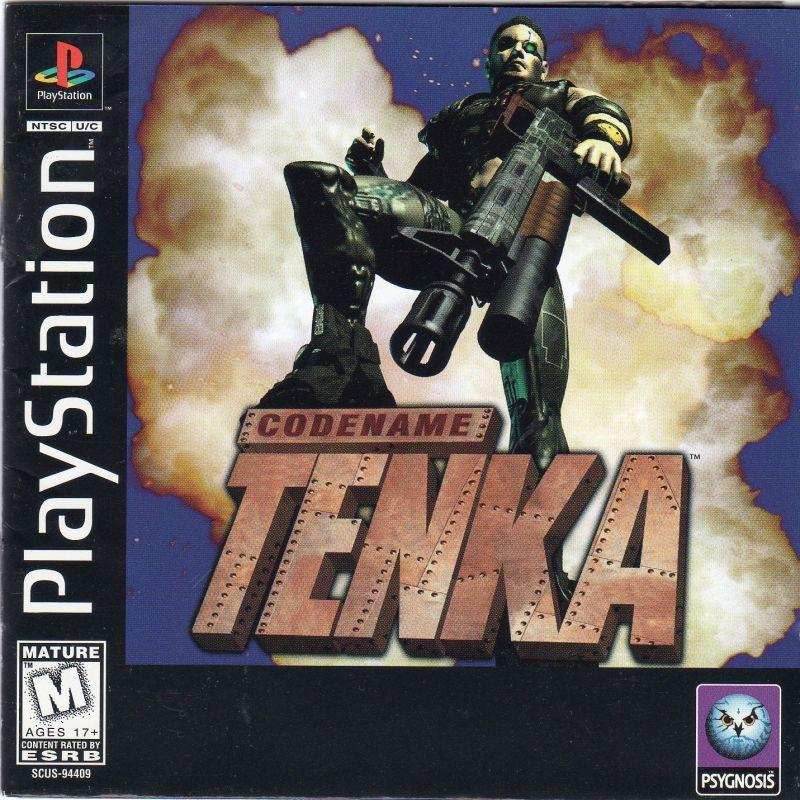 Codename Tenka (Playstation) - Game Manual Only