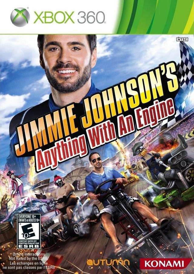 Jimmie Johnson's Anything with an Engine (Xbox 360) - Game Manual Only