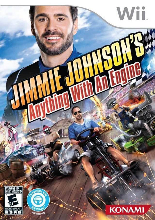 Jimmie Johnson's Anything with an Engine (Wii) - Game Manual Only