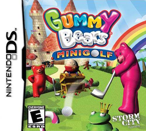 Gummy Bears Minigolf (Nintendo DS) - Game Manual Only