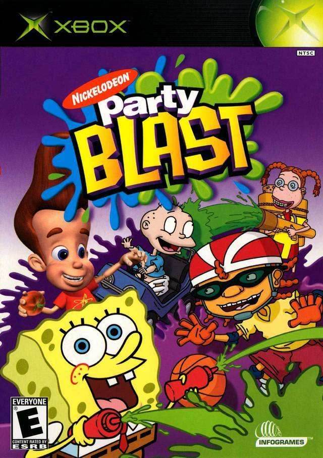Nickelodeon Party Blast (Xbox) - Game Manual Only