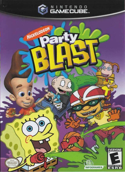 Nickelodeon Party Blast (Gamecube) - Game Manual Only