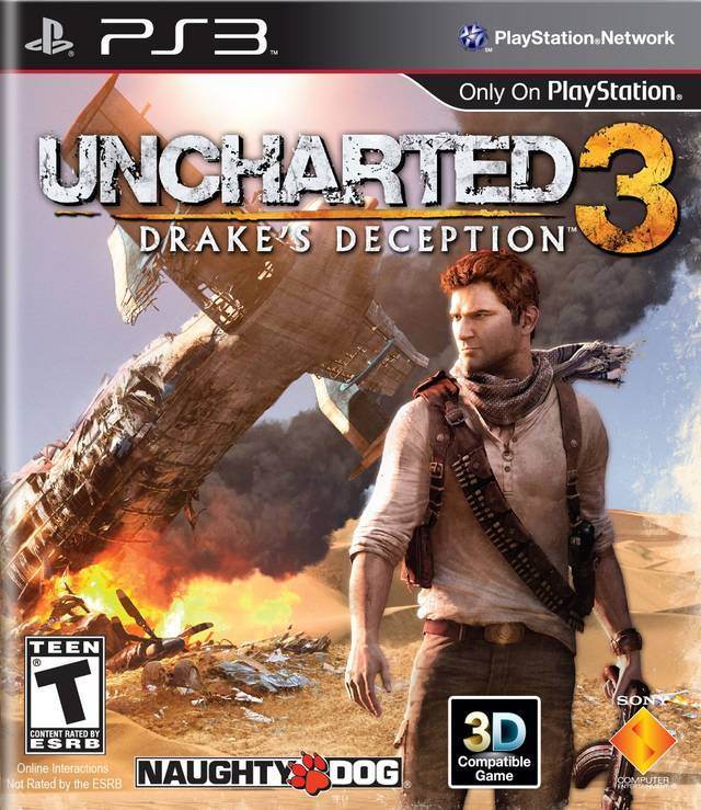 Uncharted 3: Drake's Deception (Playstation 3) - Game Manual Only