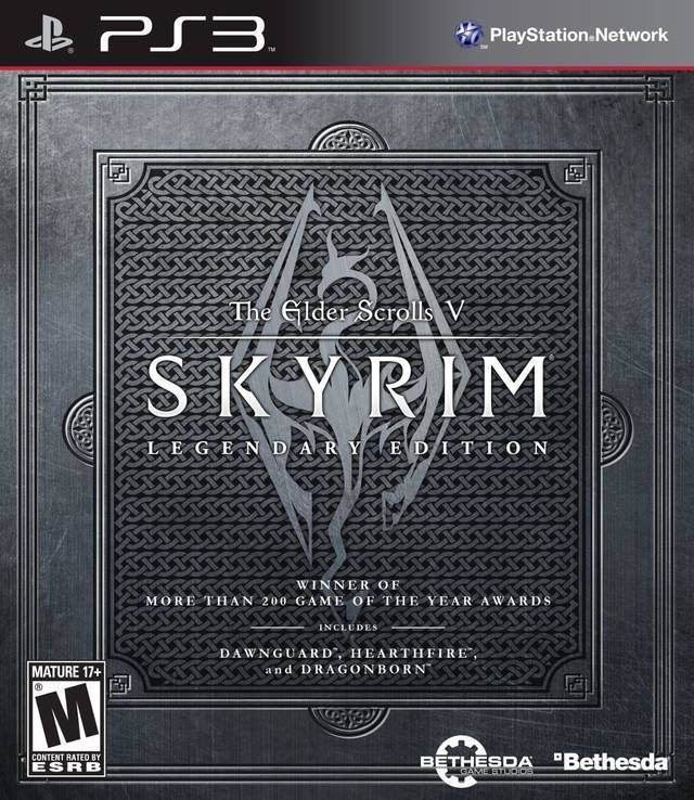 The Elder Scrolls V: Skyrim Legendary Edition (Playstation 3) - Game Manual Only