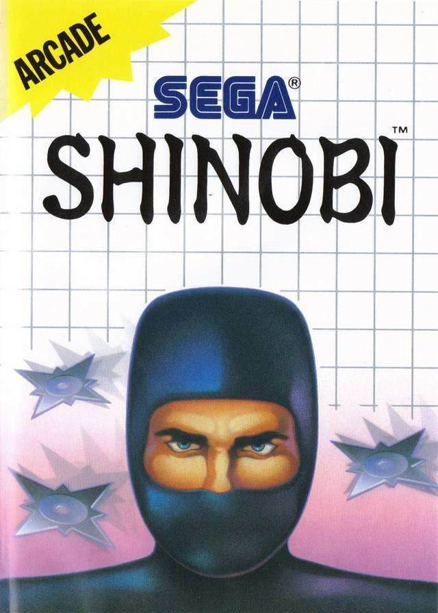 Shinobi (Sega Master System) - Game Manual Only