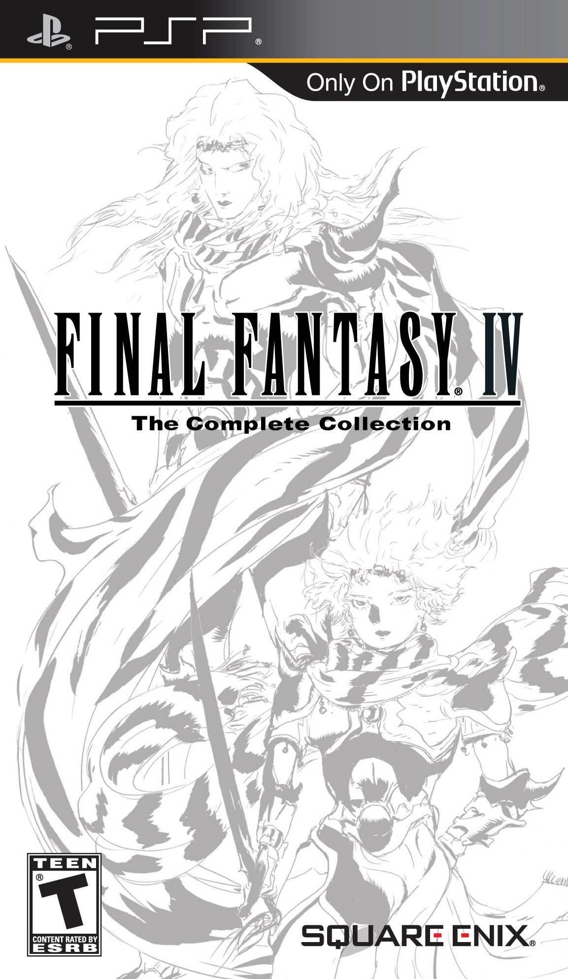 Final Fantasy IV: Complete Collection (PSP) - Game Manual Only
