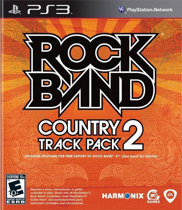 Rock Band: Country Track Pack 2 (Playstation 3) - Game Manual Only
