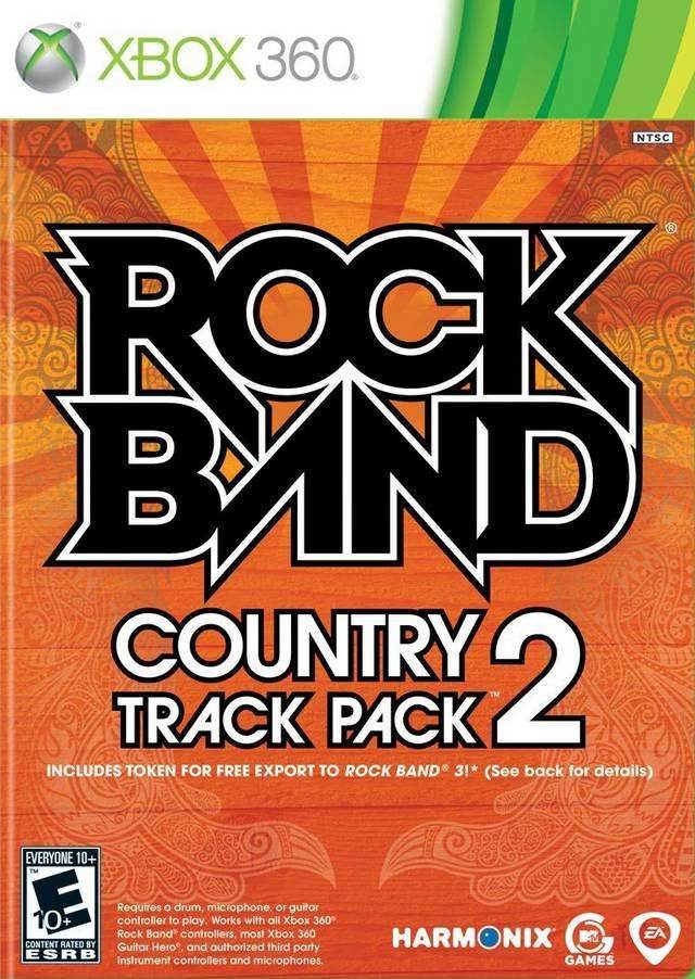 Rock Band Track Pack: Country 2 (Xbox 360) - Game Manual Only