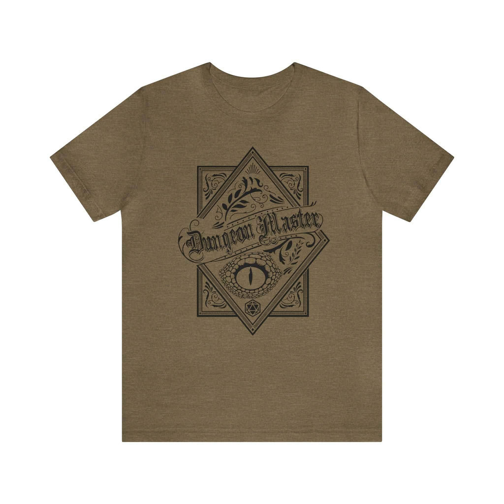 Dungeon Master Shirt - Heather Olive / S
