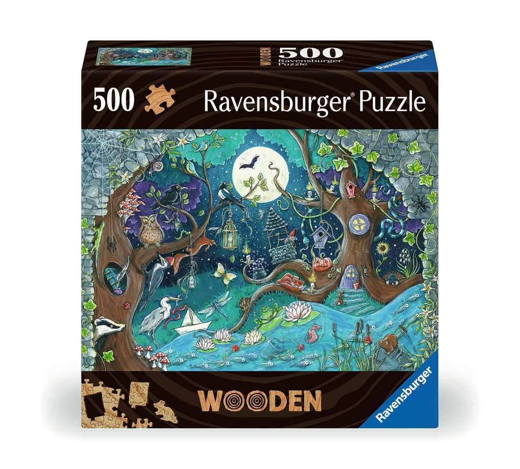 Wooden Puzzle: Fantasy Forest - 