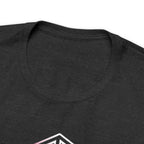 Red, White, and Blue Ombre Ornamental Dice Shirt - Army / S