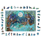 Wooden Puzzle: Fantasy Forest - 