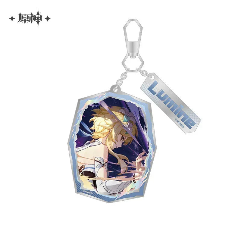 Theme Series Acrylic Keychain Genshin Impact