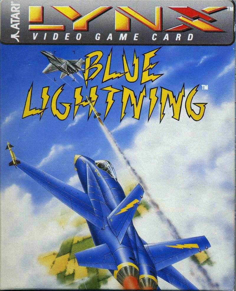Blue Lightning (Atari Lynx) - Game Manual Only