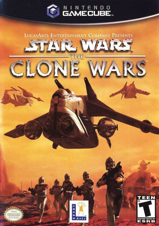 Star Wars: The Clone Wars (Gamecube) - Game Manual Only