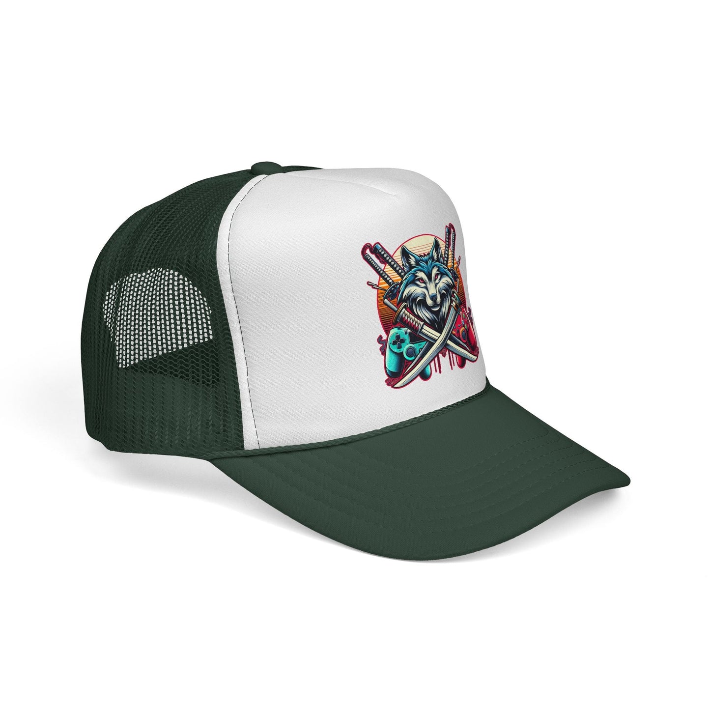 The Wolf Gamer Trucker Cap