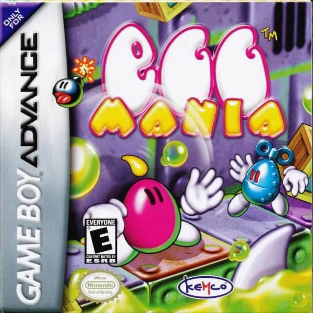 Egg Mania (Gameboy Advance) - Game Manual Only