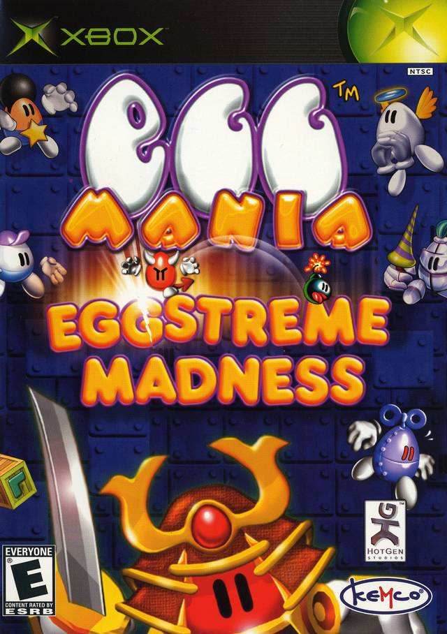 Egg Mania: Eggstreme Madness (Xbox) - Game Manual Only