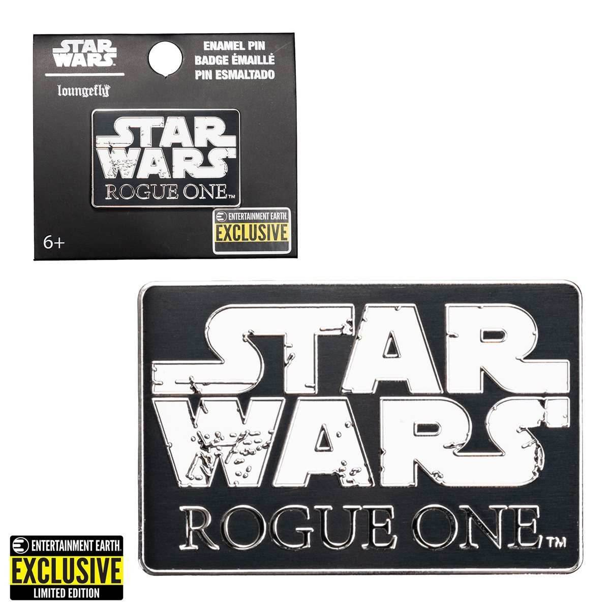 Star Wars: Rogue One Logo Enamel Pin - Entertainment Earth Exclusive - 