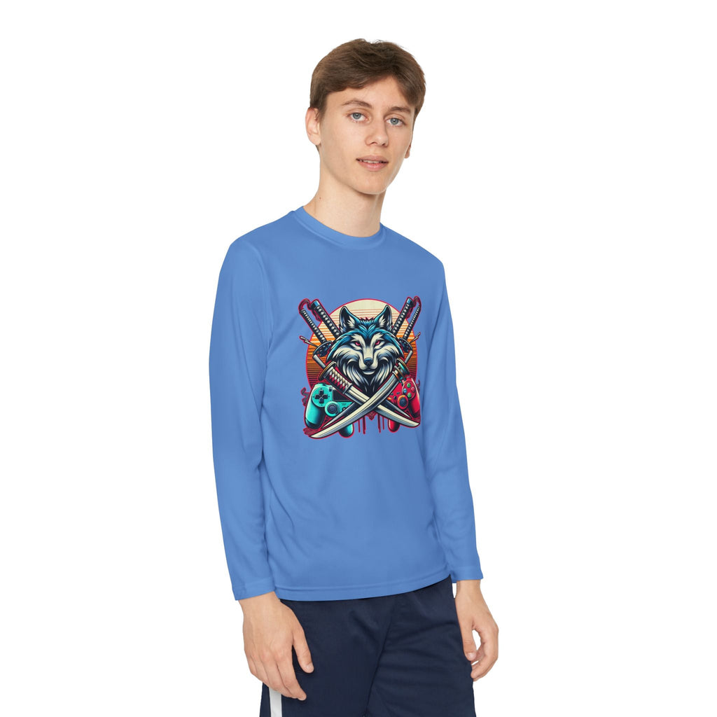 Xp wolf gamer long sleeve shirt