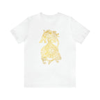 Golden Celtic Dice Dragon Shirt - White / S