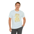 Golden Celtic Dice Dragon Shirt - Army / S