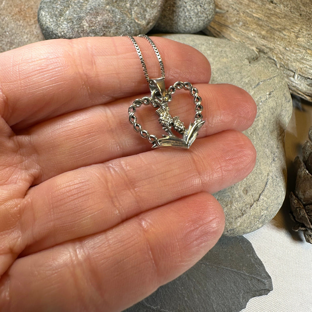 Rose & Thistle Luckenbooth Necklace