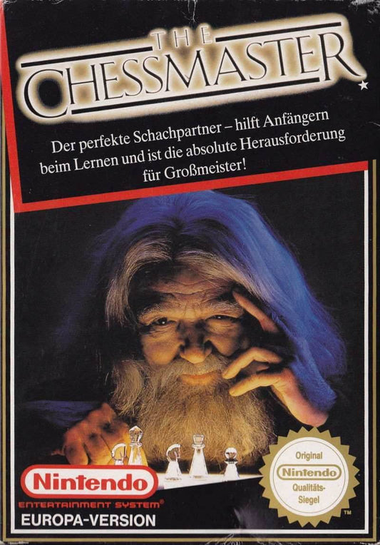 The Chessmaster (Nintendo NES) - Game Manual Only