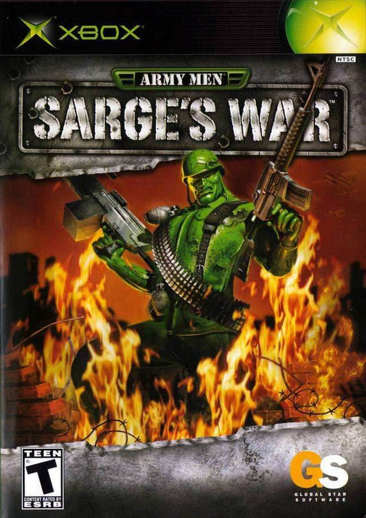 Army Men Sarge's War (Xbox) - Game Manual Only