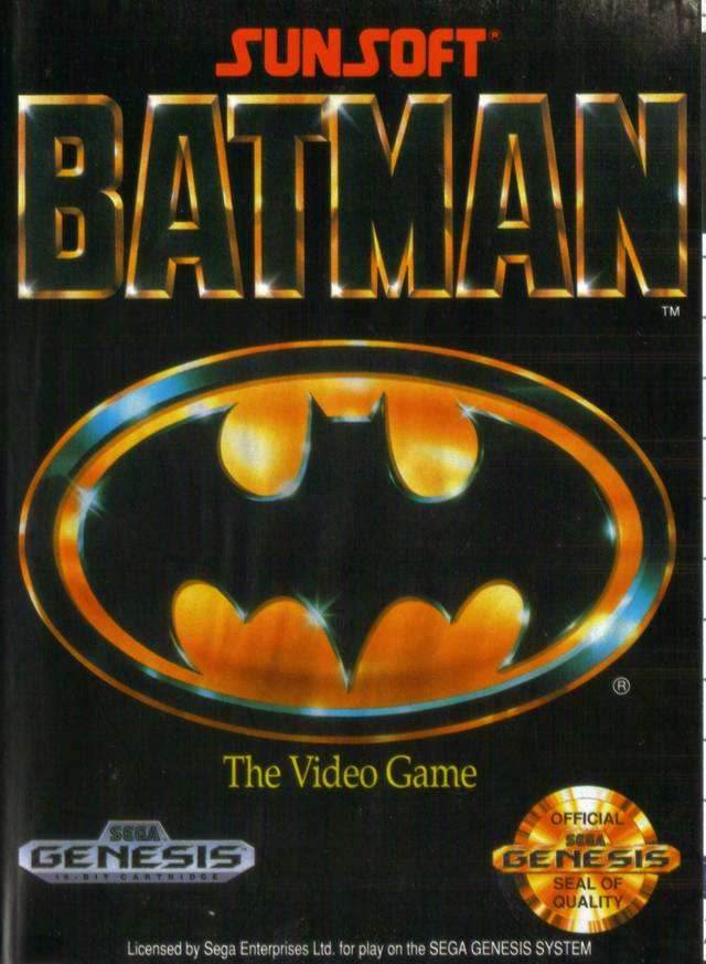 Batman: The Video Game (Sega Genesis) - Game Manual Only