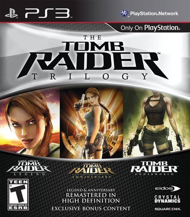 The Tomb Raider Trilogy (Playstation 3) - Game Manual Only